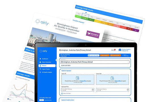 Automatic Factsheets Empower communities with automated,<br/> actionable air quality reports